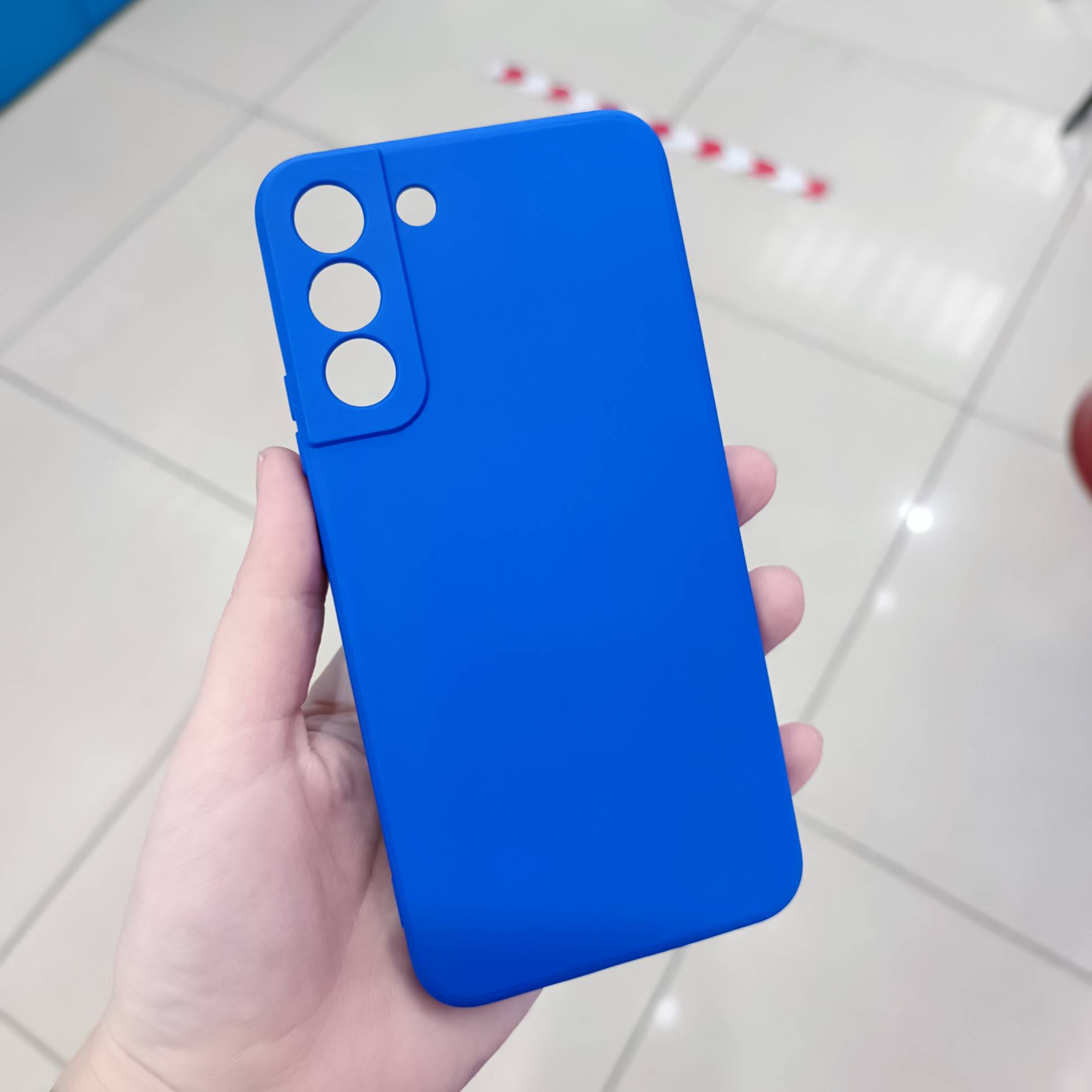 20586 Samsung S22 Plus защитная крышка-чехол, Silicone Case