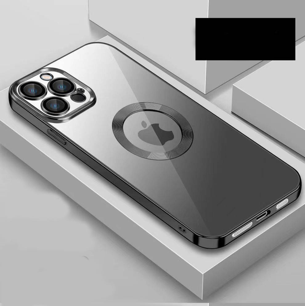 22063 iPhone13 Pro защитная крышка-чехол, магнитная, силикон.