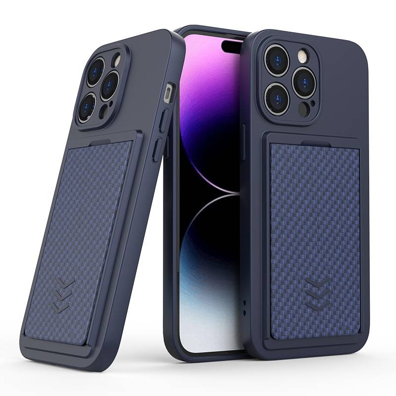 26808 Защитная крышка iPhone 14Pro Max, с картхолдером, кож.
