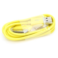 5-85 Кабель USB iPhone 4 (желтый)