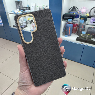 38395 Samsung S25 Ultra защитная крышка-чехол,  кож.