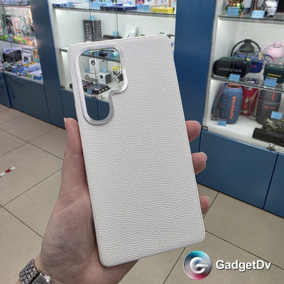 38395 Samsung S25 Ultra защитная крышка-чехол,  кож.