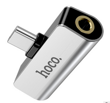 11096 Переходник Type-C 2 in Audio, Hoco LS26