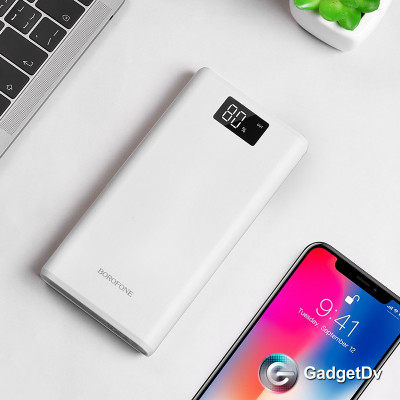 Портативный аккумулятор 30000 mAh Borofon BT2D (60383)