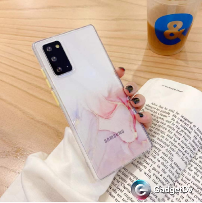20281 Samsung S20 FE защитная крышка-чехол, разводы