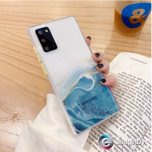 20281 Samsung S20 FE защитная крышка-чехол, разводы