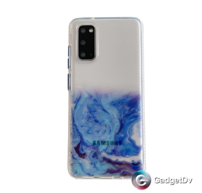 20281 Samsung S20 FE защитная крышка-чехол, разводы