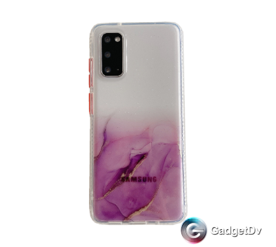 20281 Samsung S20 FE защитная крышка-чехол, разводы
