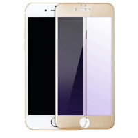 8766 Защитное стекло iPhone6 (золото)