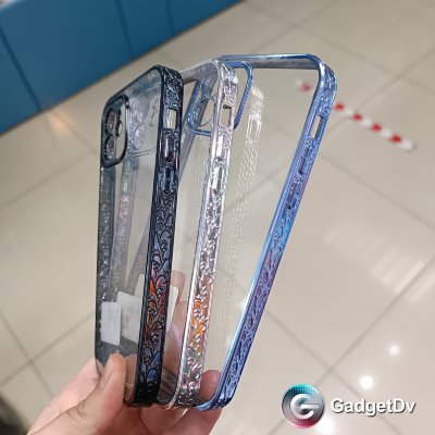 20784  iPhone 12 защитная крышка-чехол, цветные края