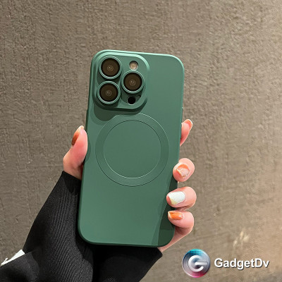 22059  iPhone 13 защитная крышка-чехол, магтиная силикон.