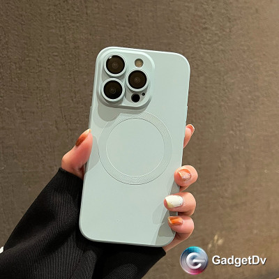 22059  iPhone 13 защитная крышка-чехол, магтиная силикон.