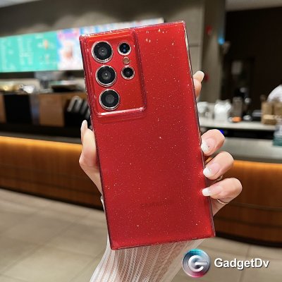 23259 Samsung S23 Ultra защитная крышка-чехол, блестки