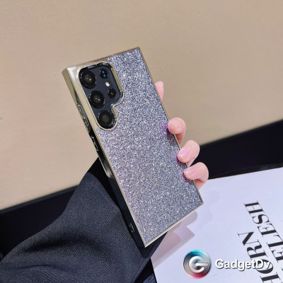 38800  iPhone 15Pro защитная крышка-чехол мелские блестки