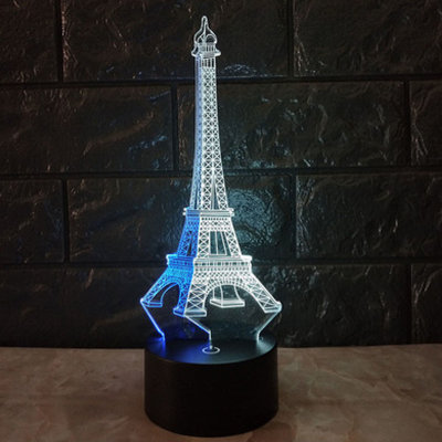 10704 LED лампа 3D &quot;Эйфелева башня&quot; 10704 LED лампа 3D "Эйфелева башня"