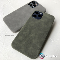 20086  iPhone 12 защитная крышка-чехол, замша