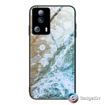 23260  Xiaomi 13lite, стекло с рисунком защитная крышка-чехол