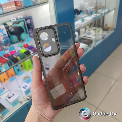 23612 Realme 10 Pro+ защитная крышка-чехол, прозрачная
