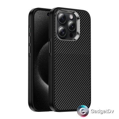 33002  iPhone 13 защитная крышка-чехол,  под карбон 