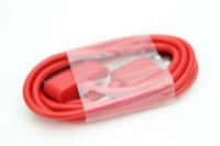 5-87 Кабель USB iPhone 4 (красный)