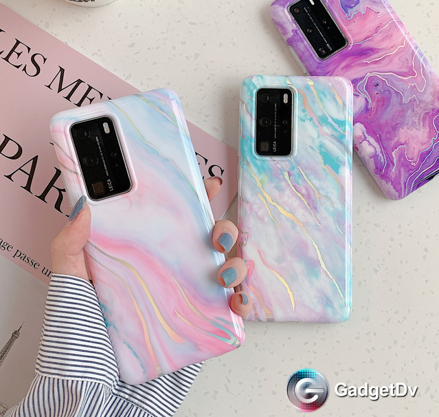 60504 Защитная крышка huawei P30 Pro. разводы