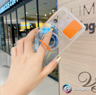 60868 Samsung A22 защитная крышка-чехол, с держателем