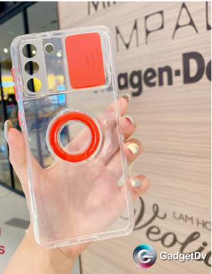 60868 Samsung A22 защитная крышка-чехол, с держателем