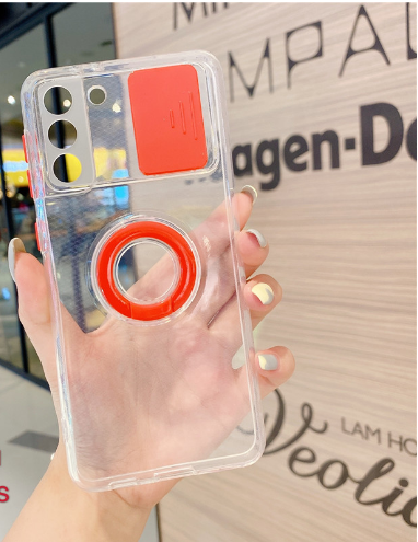 60868 Samsung A22 защитная крышка-чехол, с держателем