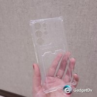 21062 Samsung S23 Ultra защитная крышка-чехол, с кармашком