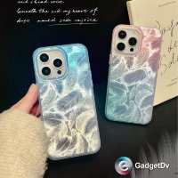 207007  iPhone 11 защитная крышка-чехол, перышки