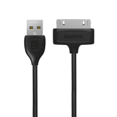 1481 Кабель USB iPhone4 1m Remax (черный) 1481 Кабель USB iPhone4 1m Remax (черный)