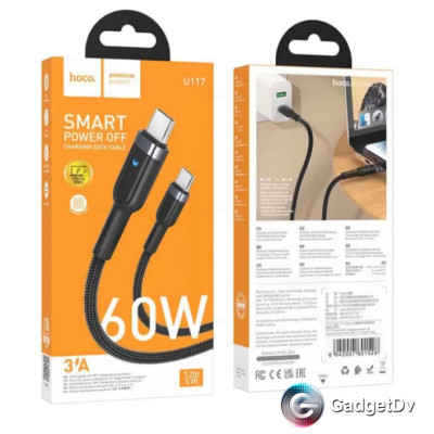 31084 Кабель TYPE-C, 1m Hoco U117 31084 Кабель TYPE-C, 1m Hoco U117