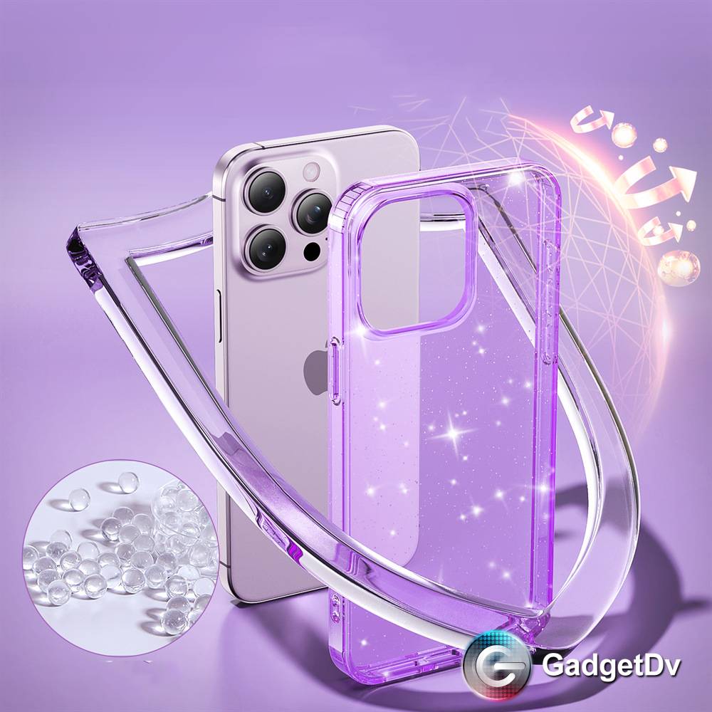 38300 Samsung S25 Ultra защитная крышка-чехол, блестящий пластик