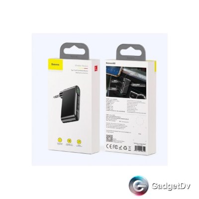 Bluetooth-адаптер Baseus Qiyin Wireless Receiver AUX Car WXQY-01 (60386)