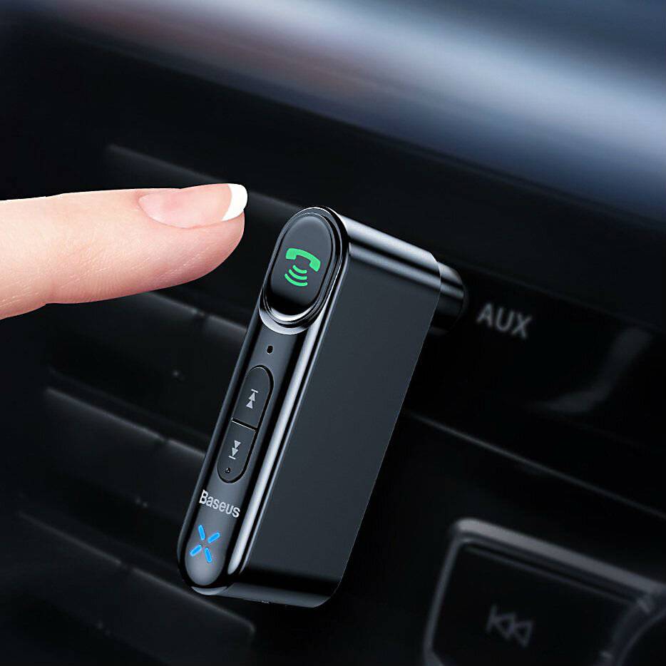 Bluetooth-адаптер Baseus Qiyin Wireless Receiver AUX Car WXQY-01 (60386)