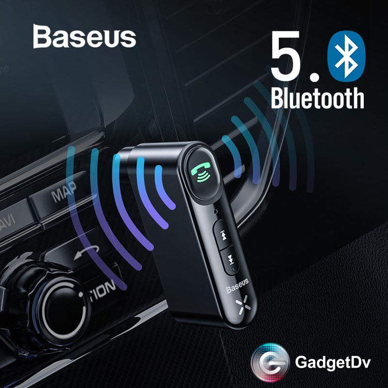 Bluetooth-адаптер Baseus Qiyin Wireless Receiver AUX Car WXQY-01 (60386)