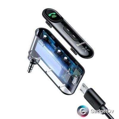 Bluetooth-адаптер Baseus Qiyin Wireless Receiver AUX Car WXQY-01 (60386)