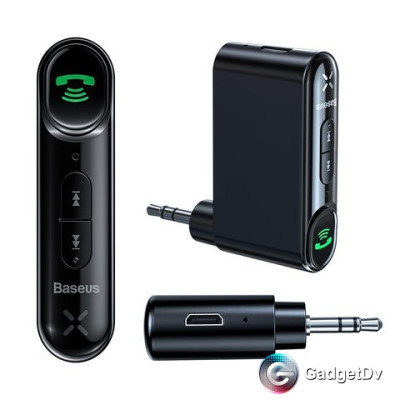 Bluetooth-адаптер Baseus Qiyin Wireless Receiver AUX Car WXQY-01 (60386)