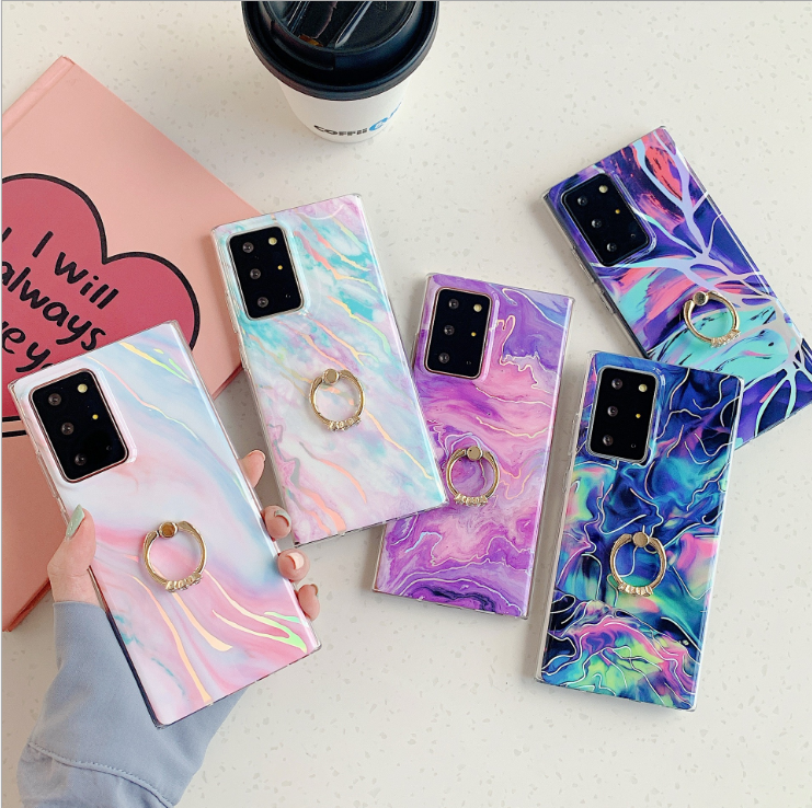 60505 Samsung S10 защитная крышка-чехол, разводы