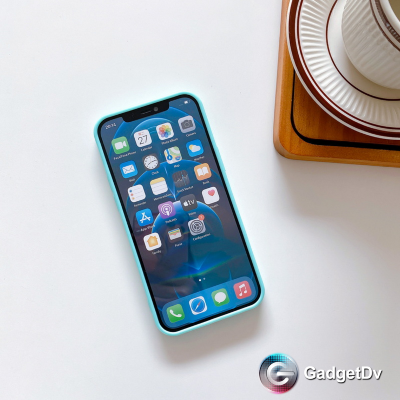 60870  iPhone 11 защитная крышка-чехол, блестящий силикон