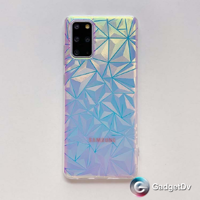 20284 Samsung A52 защитная крышка-чехол, перелив