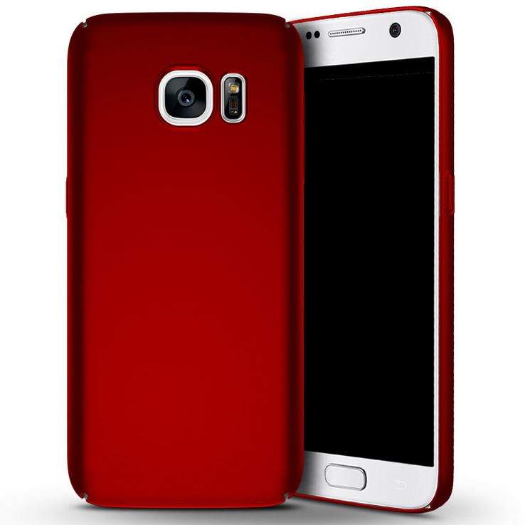 4944 Galaxy S7 Защитная крышка пластиковая (красный)
