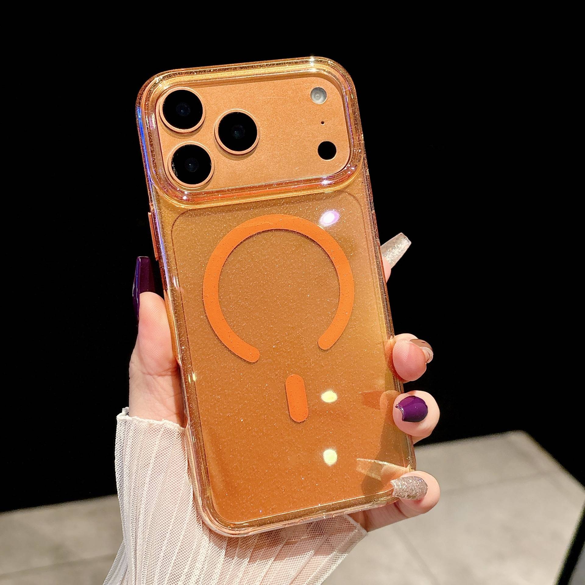 38604 iPhone 17Pro защитная крышка-чехол Spark