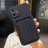 20593  iPhone 12 защитная крышка-чехол, цветной с кармашком
