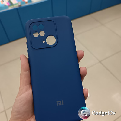 20791 Xiaomi Redmi 10C защитная крышка-чехол, силикон однотонный