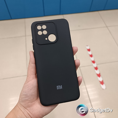 20791 Xiaomi Redmi 10C защитная крышка-чехол, силикон однотонный