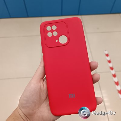 20791 Xiaomi Redmi 10C защитная крышка-чехол, силикон однотонный