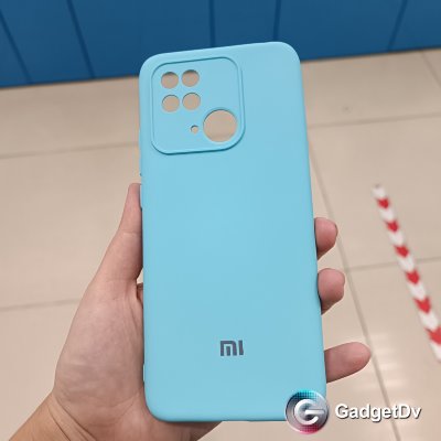 20791 Xiaomi Redmi 10C защитная крышка-чехол, силикон однотонный