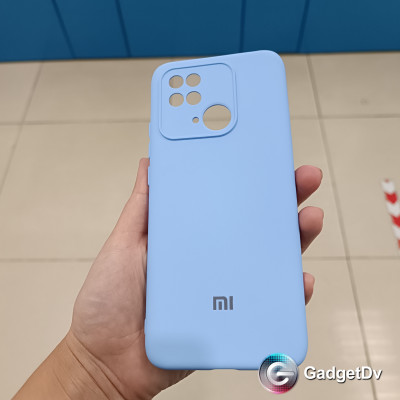 20791 Xiaomi Redmi 10C защитная крышка-чехол, силикон однотонный