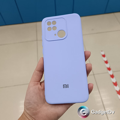 20791 Xiaomi Redmi 10C защитная крышка-чехол, силикон однотонный